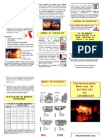 Triptico de Incendios - RECOMSERMA