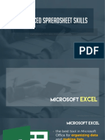 ET1Q04 - Advanced Spreadsheet Skills