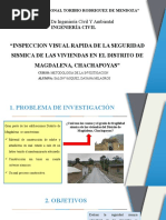 EVALUACIÓN VISUAL RAPIDA DE LA SEGURIDAD SISMICA DE