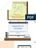 Técnicas Argumentativas