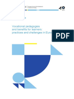 Vocational Pedagogies and Benefits For Learners: Practices and Challenges in Europe
