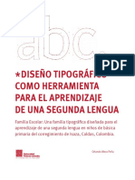 Diseño Tipografico Como Herramienta para El Aprendizaje