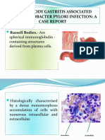 Russell Body Gastritis Associated With Helicobacter Pylori Infection: A Case Report