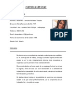 CV Jennyfer Alexandra Mundaca Vasquez