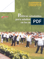 Politicas de Salud en Adulto Mayor