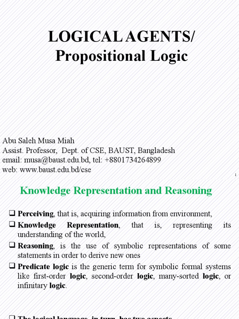 Logical Equivalences in Propositional Logic | PDF | Interpretation ...