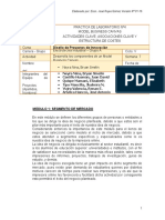 Model Business Canvas Actividades Clave, Asociaciones Clave y Estructura de Costes