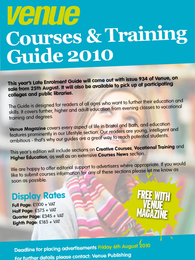 Bristol Education & Courses Guide 2010 | PDF | Art Media | Decorative Arts