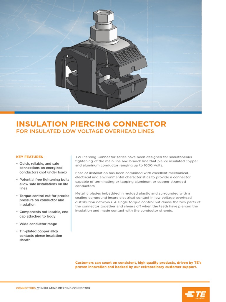 TW - Datasheet Piercing RPG | PDF | Electrical Connector | Insulator ...