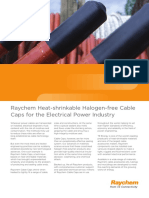 Raychem Heat-Shrinkable Halogen-Free Cable Caps For The Electrical Power Industry