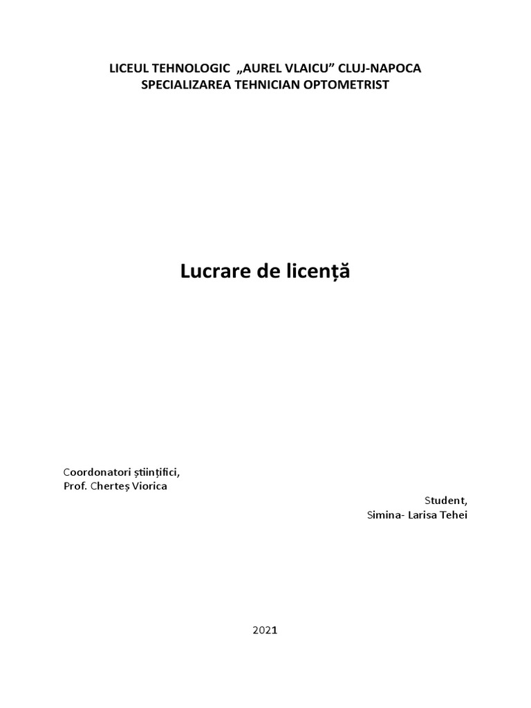 Optometrie | PDF