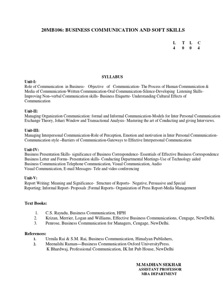 BCSS New | PDF | Interpersonal Communication | Nonverbal Communication