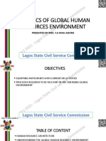 Dynamics of Global HR New