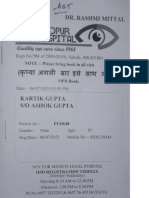 Eye Report (KARTIK GUPTA)