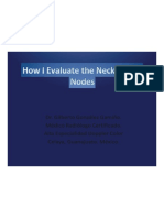 How I Evaluate The Neck Lymph Nodes