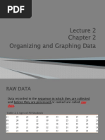 Lecture-2,3 - Chapter 2 - Organizing and Graphing Data