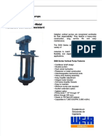 PDF 5000 Series Vertical Pumps Elastomer Lined or All Metal Abrasion Corrosion Resistant - Compress