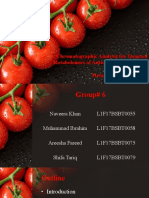 Chromatographic Analysis For Targeted Metabolomics of Antioxidant and Flavor-Related Metabolites in Tomatoes