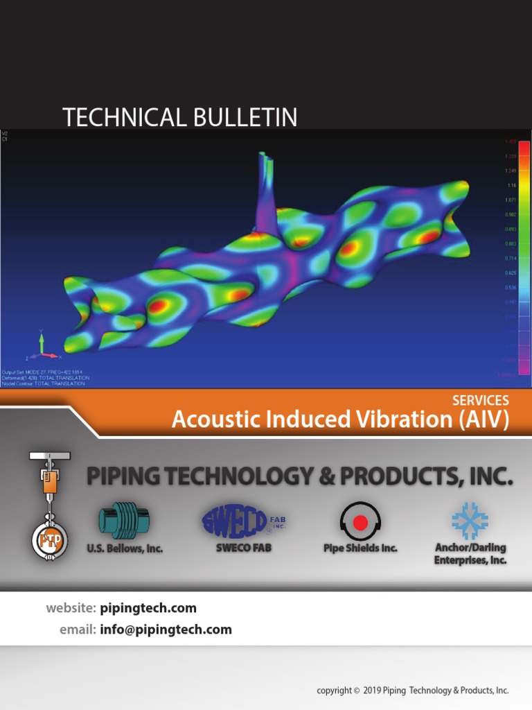 Technical Bulletin Acoustic Induced Vibration (AIV) PDF Pipe