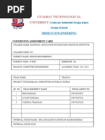 De - Continuous Assessment Card - Format