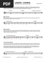 Chords - Lesson