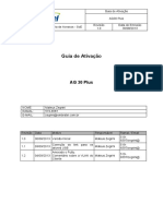 Guia de Ativação Do GW AG30 Plus