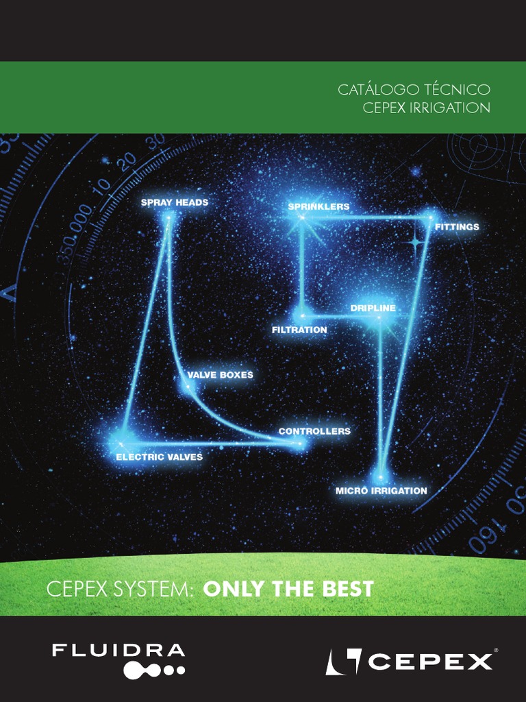 Catalogo Tecnico Riego Cepex | PDF | Torreta de pistola | Riego