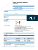 X-PANDO PIPE JOINT COMPOUND SDS (US) 3-9-16