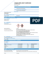 X-Pando Pipe Joint Compound SDS (Us) 3-9-16