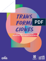 TRANSFORMACIONES ARTISTAS FORMADORES CREA
