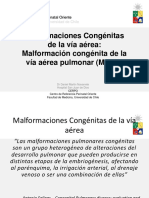 Malformaciones Congenita Via Aerea Pulmonar (Mcap) DR Daniel Martin Archivo