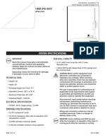 Manual Stretch Wrap Machine H-2304: System Specifications