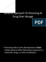 General Approach To Poisoning & Drug Overdosage 1