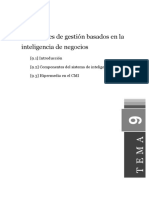 Tema9 INDICADORES DE GESTION BASADOS EN INTELIGENCIA DE NEGOCIOS