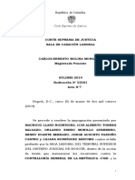 Sentencia tutela cambio perfiles convocatoria