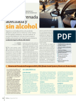 Objetivo: Frenada Adecuada Y: Sin Alcohol