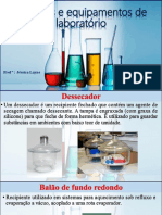 Vidrarias e Equipamentos de Laboratório