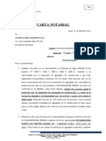 Carta Notarial - José Gonzales