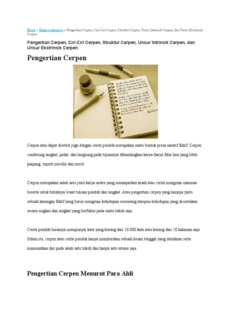 Pdf Fenomena Gaya Bahasa Pertentangan Dalam Kumpulan Cerpen Pilihan Kompas Tahun 2018
