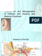 Assessment and Management of Ear Disorders