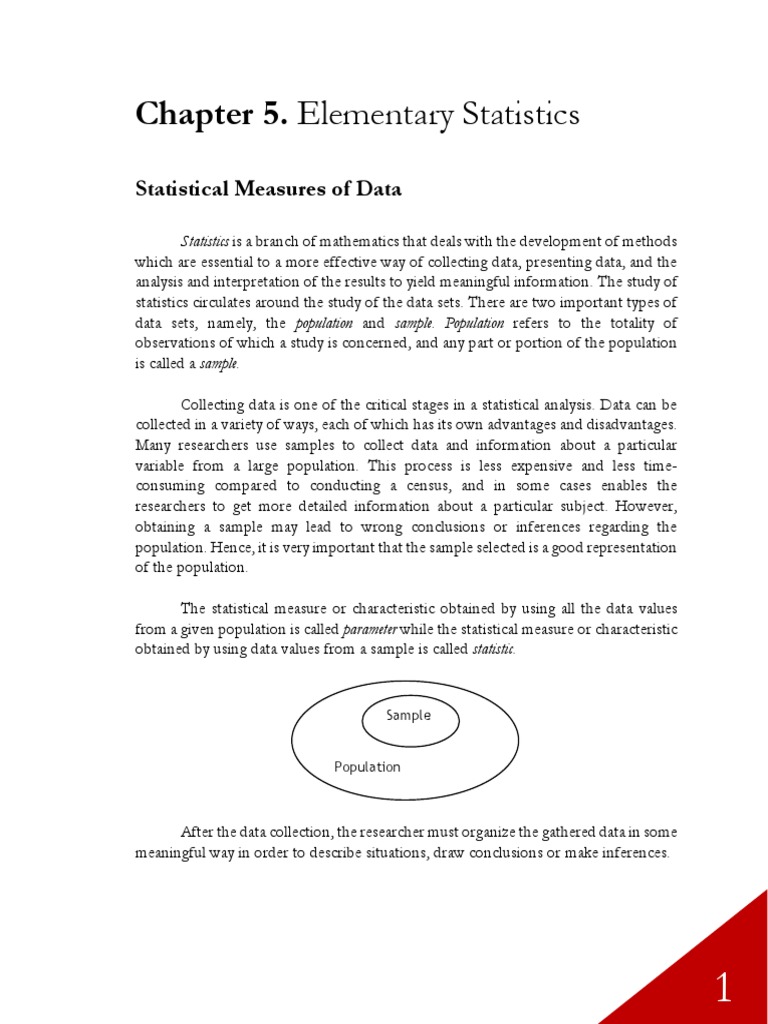Elementary Statistics Guide | PDF | Mode (Statistics) | Standard Score