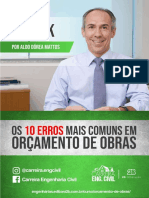 Os 10 erros mais comuns em Orçamento de Obras