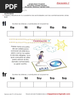 Tema #1: El Abecedario (Comunicación / 2do Grado) | PDF