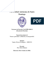 UASD - Trabajo de Derecho Civil .-