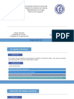 Nutrición parenteral y enteral en cirugía