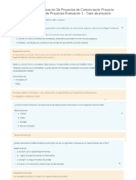 Usanjose Formulación Y Evaluación de Proyectos de Comunicación Proyecto de Diseño Gestión de Proyectos Evaluación 3 - Caso de Proyecto