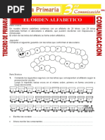 Tema #1: El Abecedario (Comunicación / 2do Grado) | PDF
