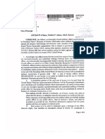 AFFIDAVIT of Major, Winfred P. Adams, USAF, Retired