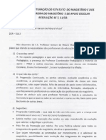 Plano de Carreira E.E. Profº Gerson Moura Muzel