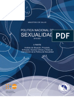 Política Nacional de Sexualidad [ II Parte ]